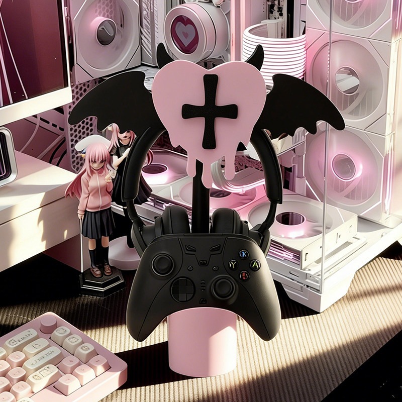 Cute Aesthetic Headphone Stand - Gaming Accessories Aesthetic 评论和价格