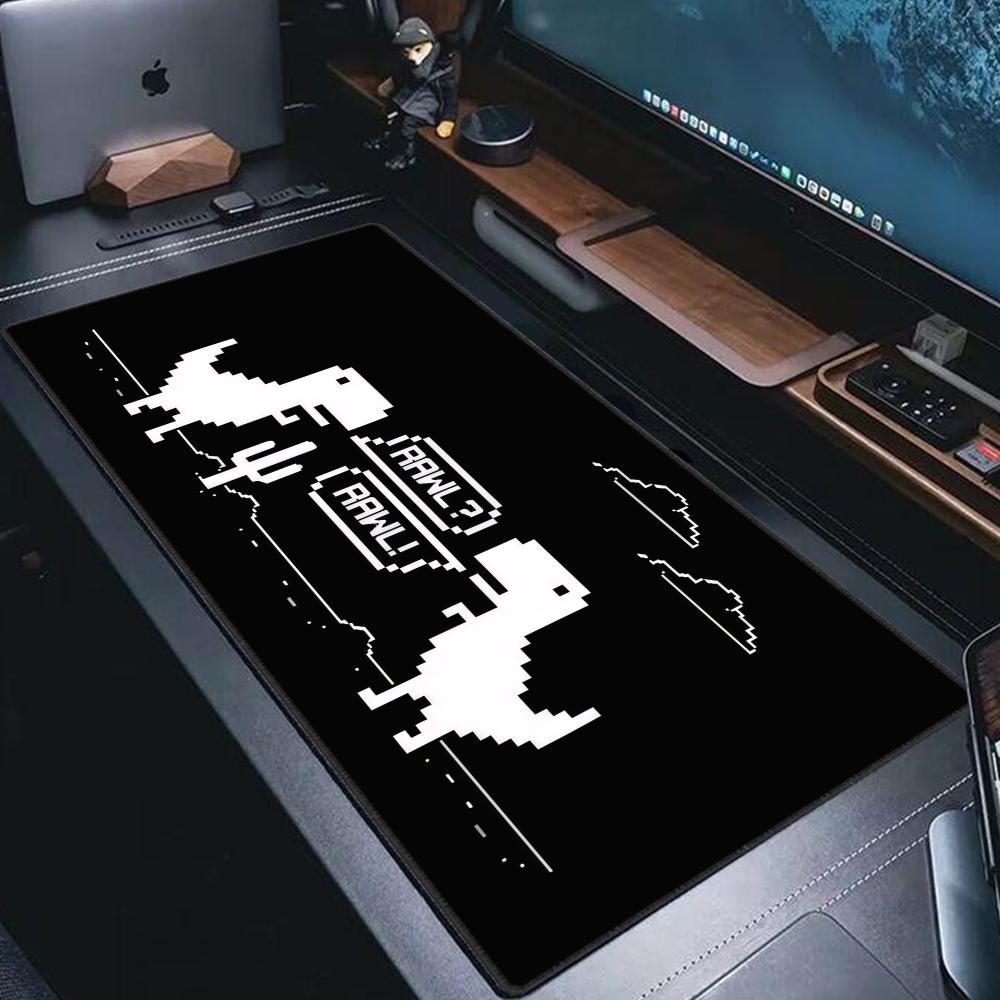 Dinosaur Pattern XXL Mouse Pad - Gaming Accessories Shop 评论和价格